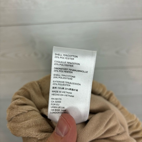 Urban Outfitters Tan Velour Joggers Size XS Cozy Comfy - Picture 9 of 11